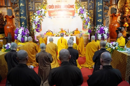 Đại giới đàn Khuông Việt 2023 tại Thanh Hóa